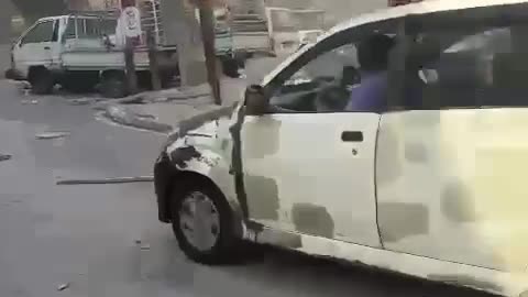 Another air strike in Beirut, Lebanon.