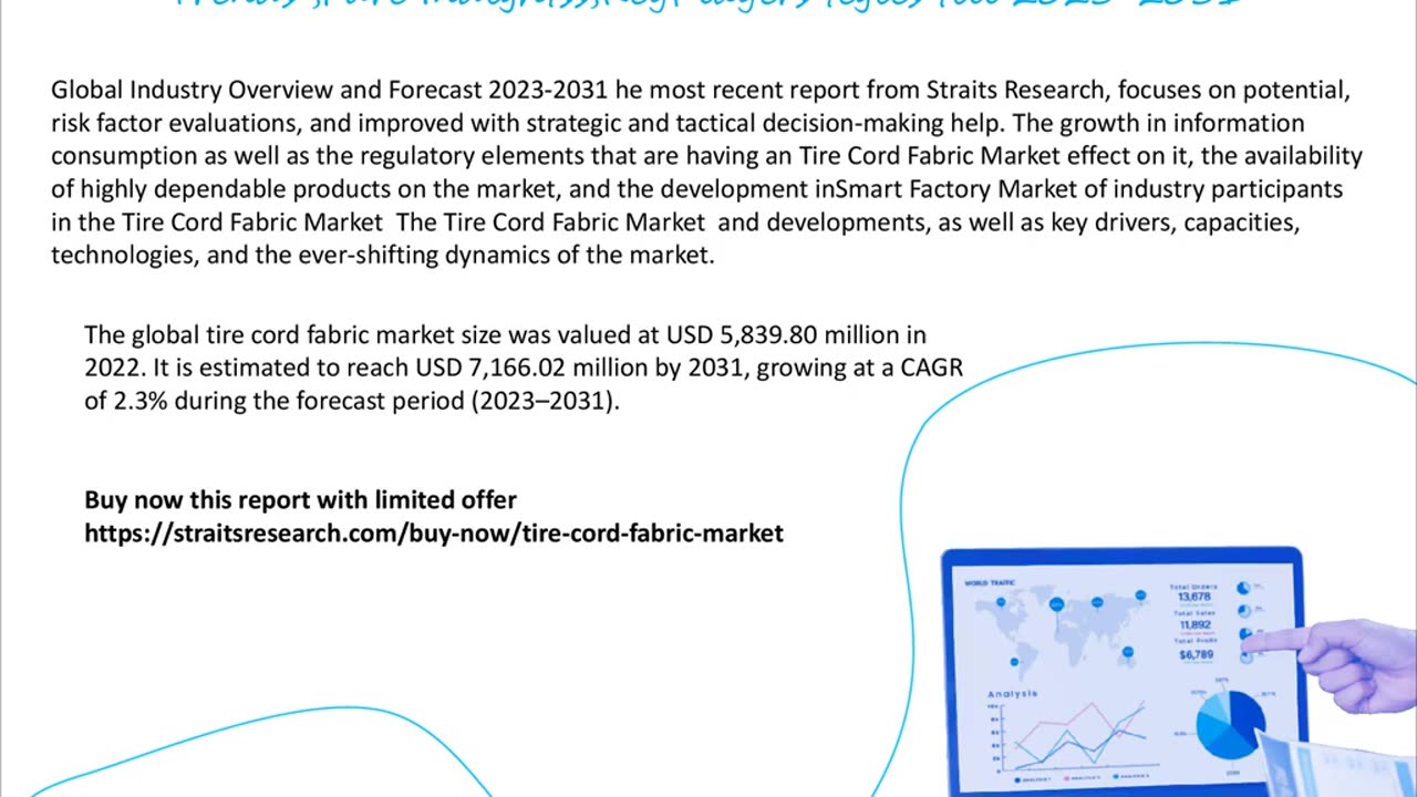 Tire Cord Fabric Market market Report, Market Size, Share, Trends, Analysis By Forecast Period