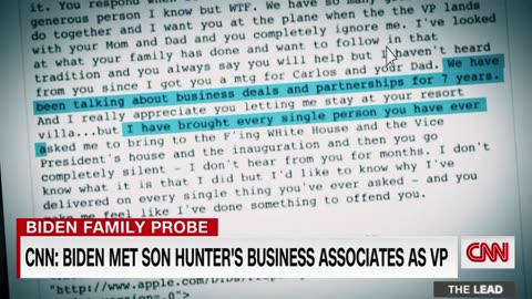 Joe: "I've Never Met Any Of My Son's Business Partners"