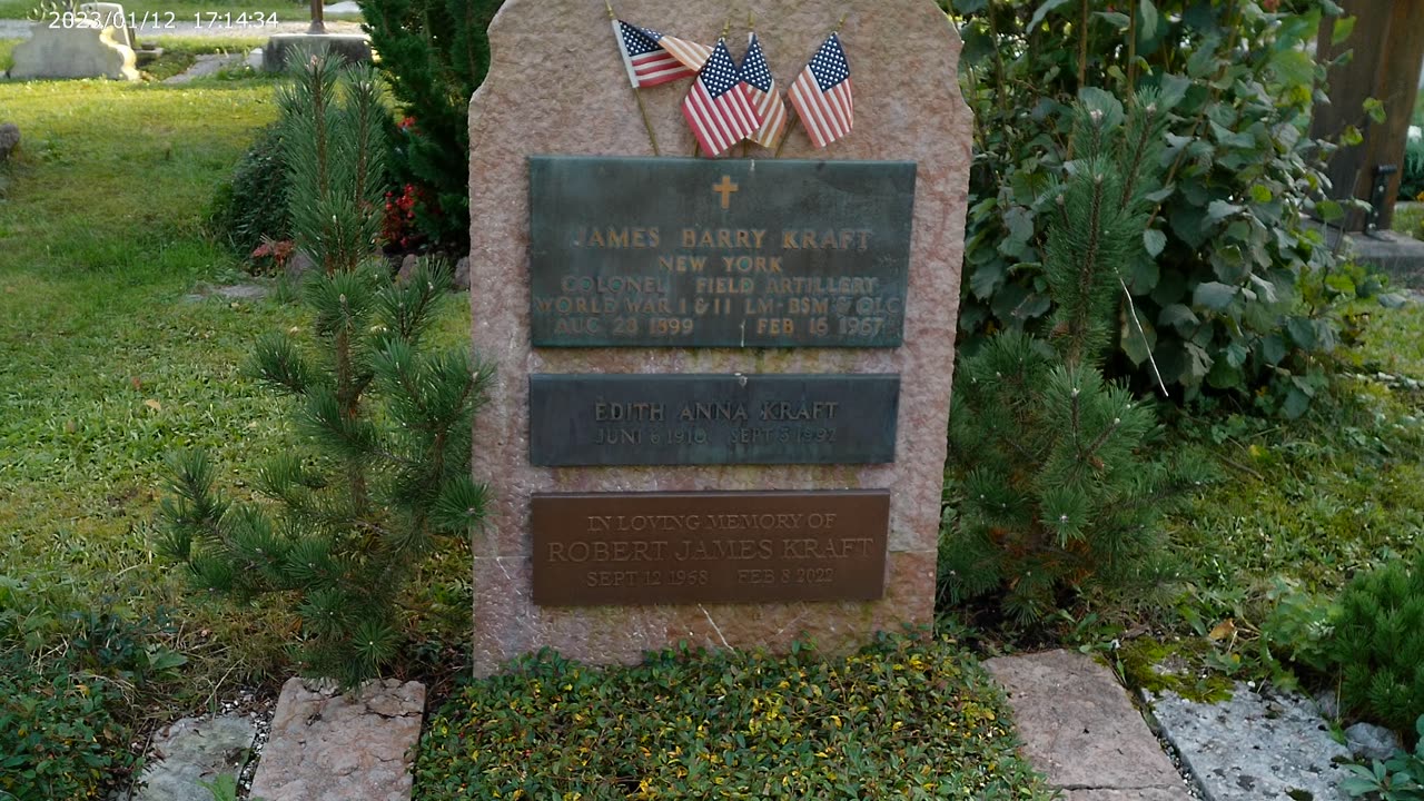 Grave of Colonel Kraft Sharkhunters