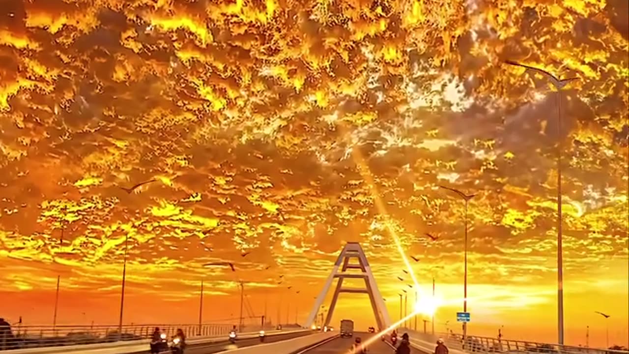 The atmosphere is so enchanting and beautiful to behold