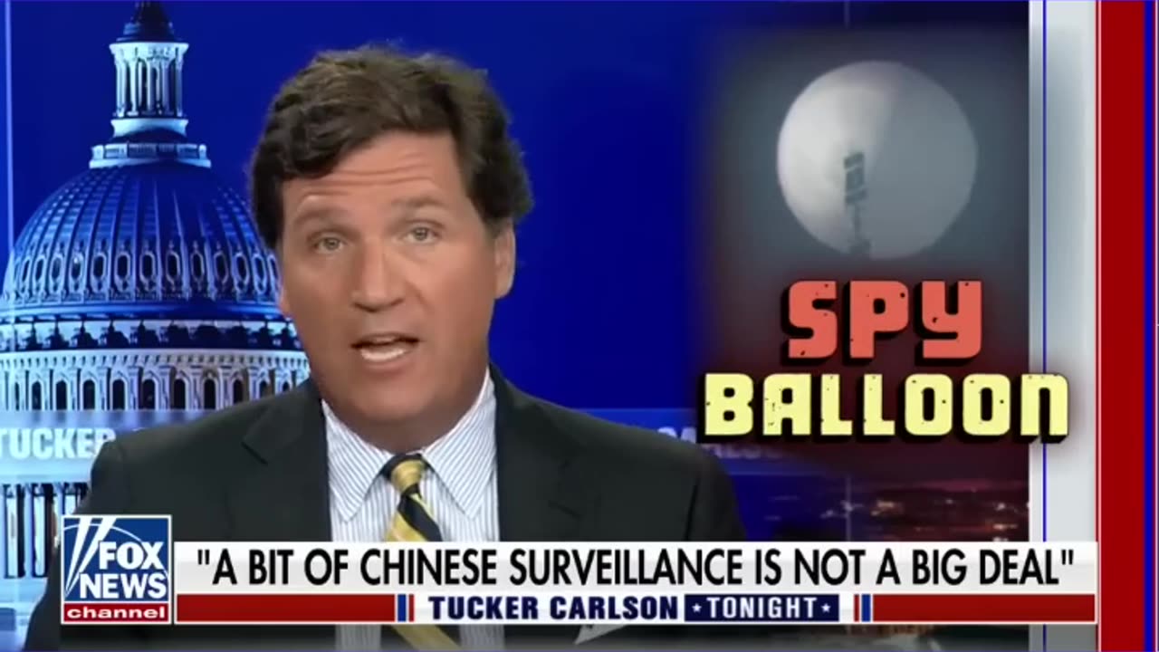 Tucker Biden essentially told the spy balloon to ‘enjoy its stay’