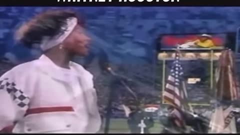 Whitney Houston- National Anthem🇺🇸