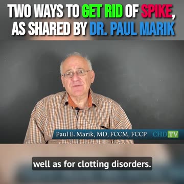 Two Ways to Get Rid of Spike, by ICU Physician Dr. Paul Marik