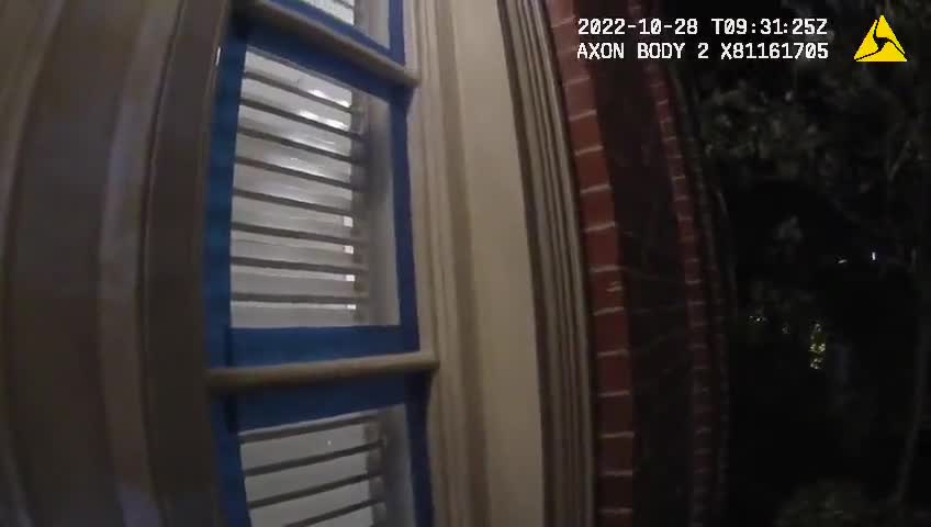 BREAKING: The Paul Pelosi bodycam video has been released.