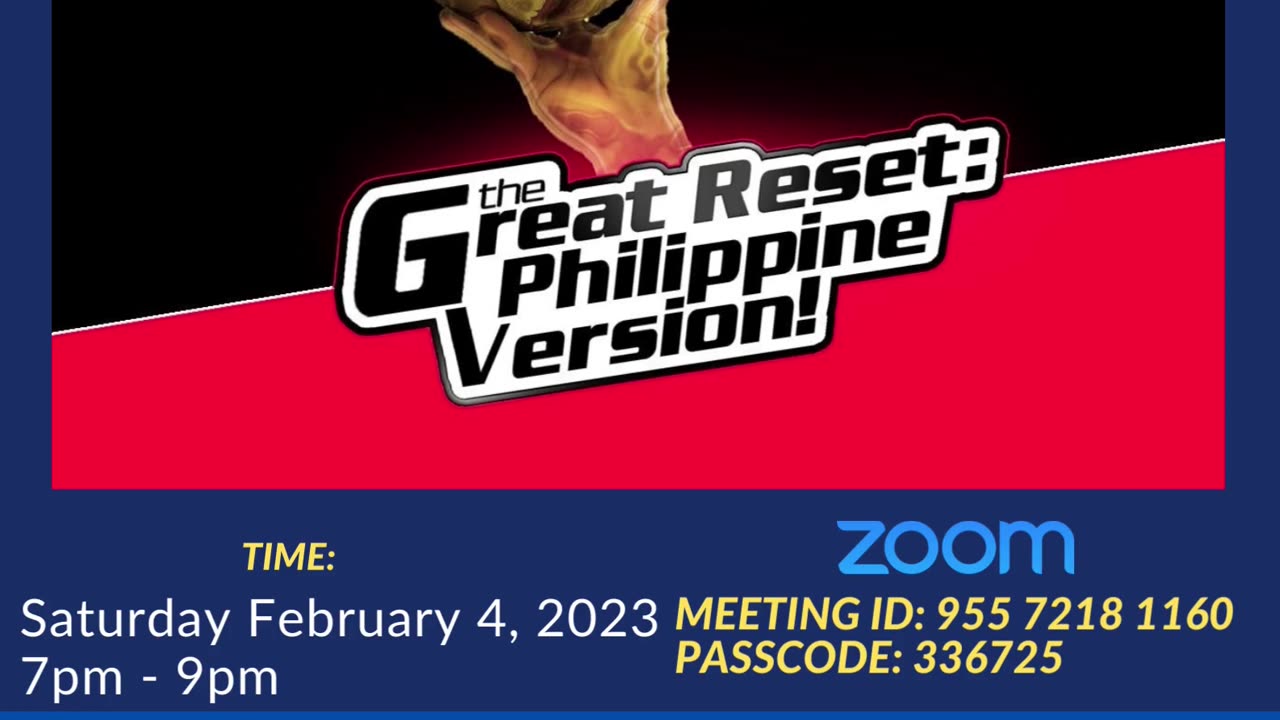 CDC Ph Weekly Huddle Feb 4, 2023: The Great Reset: Philippine Version