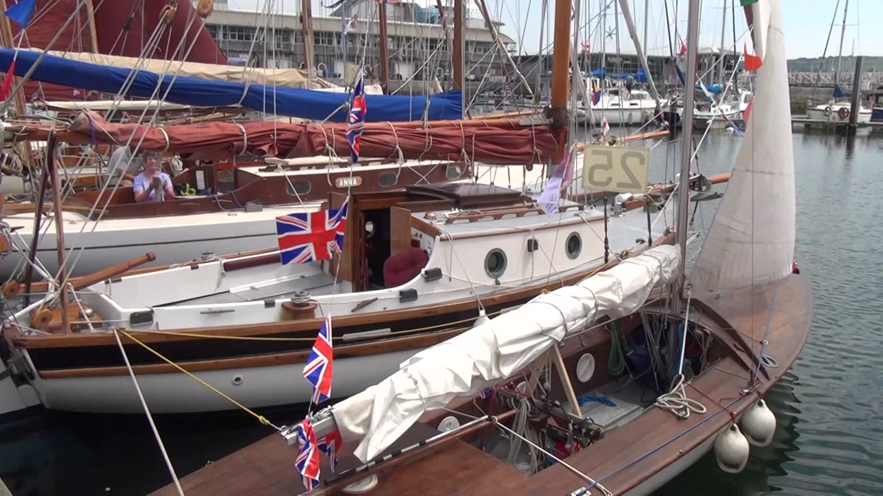 Plymouth Atlantic Ocean Classic boat rally The Barbican 2014 Part 5