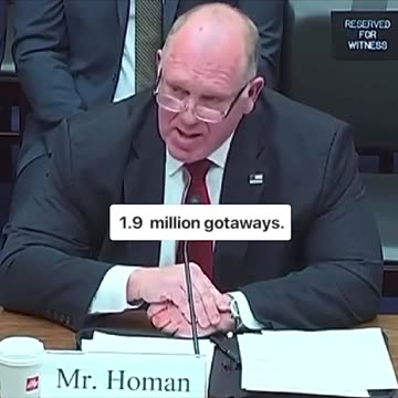 Thomas Homan to The Open Borders