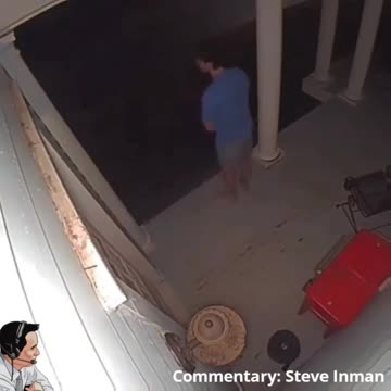 He had to do what he had to do. Unfortunately he was caught on camera doing it.