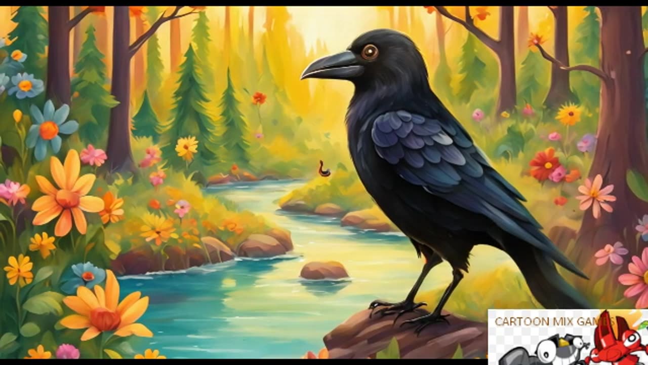 Cody the Clever Crow and the Hidden Treasure