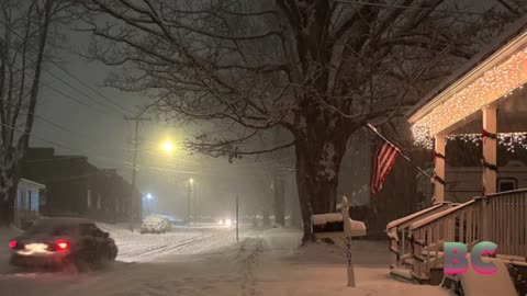 4 million under winter storm alerts as snow buries Great Lakes region