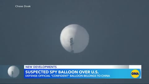 Chinese reconnaissance balloon spotted over the US: Officials l GMA