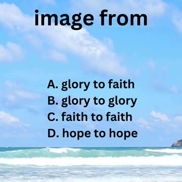 Complete the Verse Mini Quiz