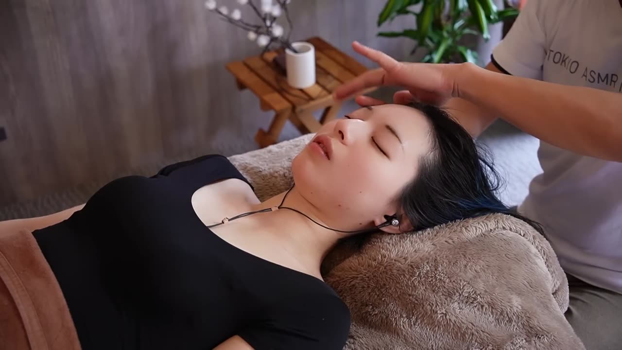 ASMR | Headache Relief Massage Therapy