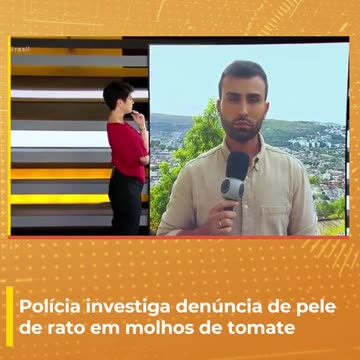 Rato dentro molho de tomate