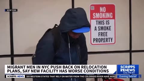 Migrants in NY don't like to be moved from hotel to homeless shelters