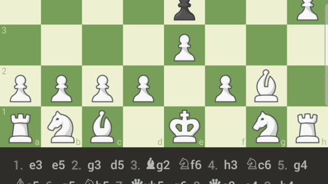 Chess game 1st match highlights.