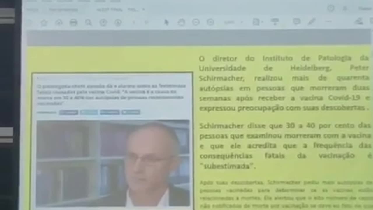 Médicos explicam vax assassina