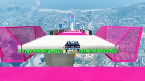 GTA 5: Skyward Rush - 4K 60FPS Mega Ramp Madness in Gameplay 628