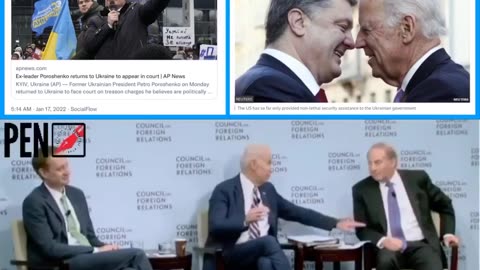 Biden blackmailing the then President of Ukraine, Poroshenko, with denying him the $1 Billion loan