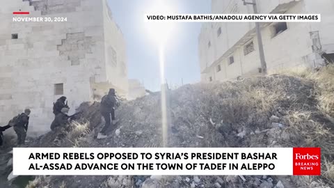 Footage Shows Syrian Anti-Regime Insurgents Entering Tadef In Aleppo