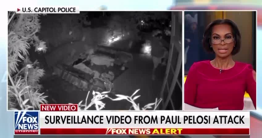 SURVEILLANCE VIDEO FROM PAUL PELOSI ATTACK