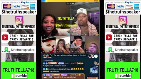 TOMIKAY TEACAPS & DEBUNKS THE BULLSHIT TRUTH TELLA JOINS & MORE