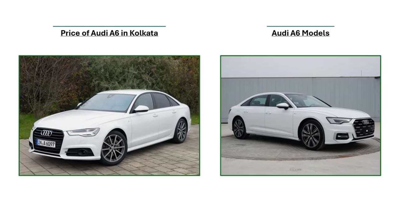 Audi A6 Car Price