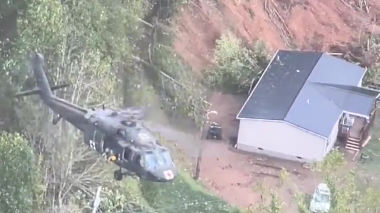 MAGA: “No helicopters are rescuing people in North Carolina”