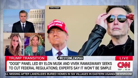 CNN gets triggered after seeing video of Elon Musk enjoying Thanksgiving with President Trump