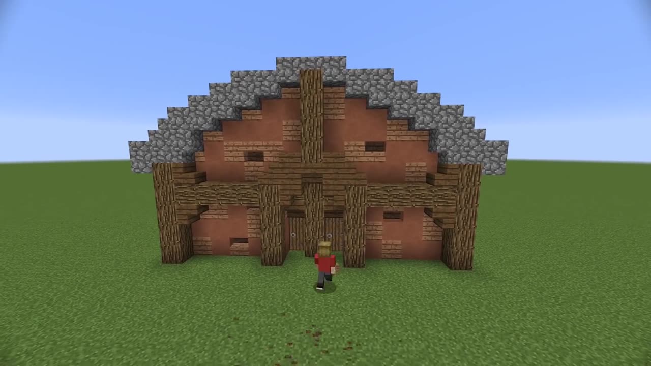 Minecraft Rustic Barn Tutorial!