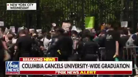 Columbia cancels May 15 graduation ceremony.