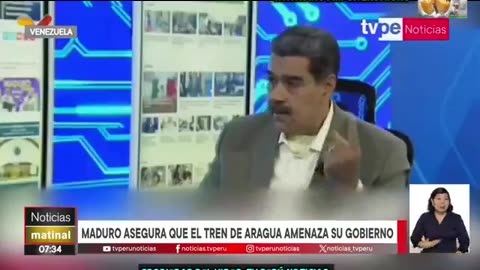 MADURO ASUSTADO, AHORA SÍ RECONOCE LA EXISTENCIA DEL TREN DE ARAGUA