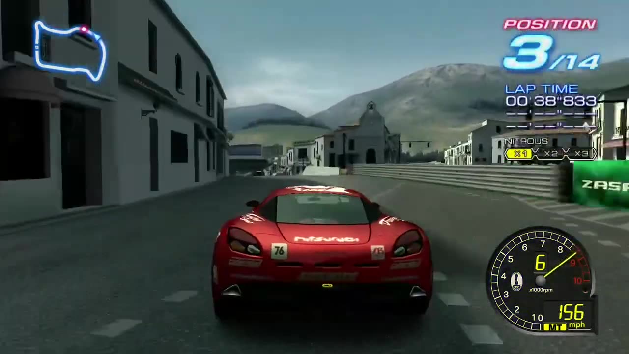 Ridge Racer 6 Basic Route #40 Gameplay(Career Walkthrough)