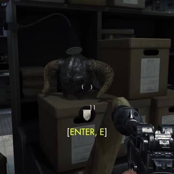 Dragonborn Easter egg (Wolfenstein: The Old Blood)