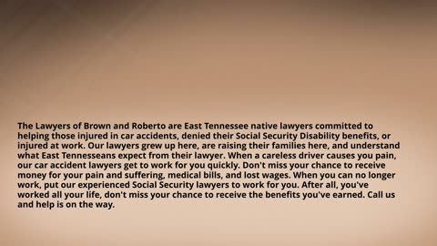 Knoxville Personal Injury Lawyer