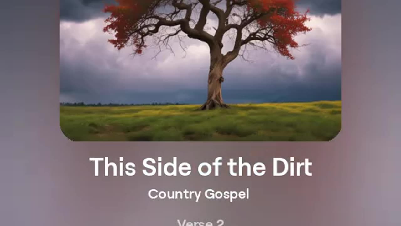 This Side of the Dirt (Christian Country)