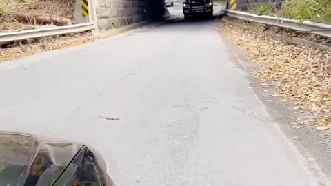 Semi Truck Does Not Meet Bridge Clearance