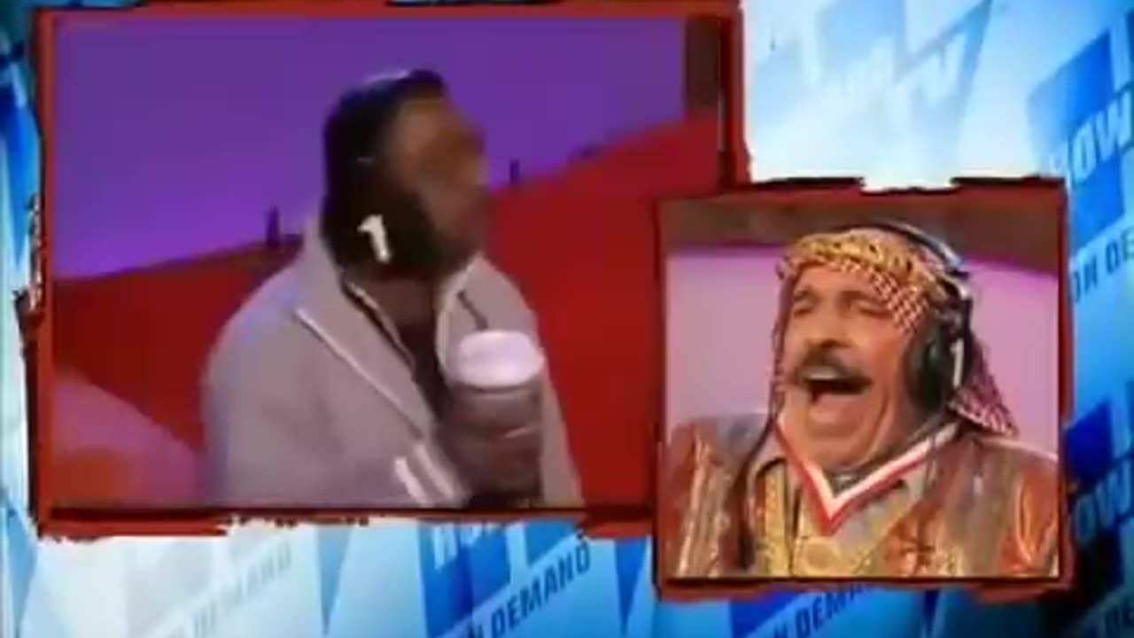 The Howard Stern Show - Beetlejuice vs Iron Sheik