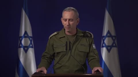 RAdm. Daniel Hagari Reveals Details on Death of 4 Israeli Hostages Under Hamas C