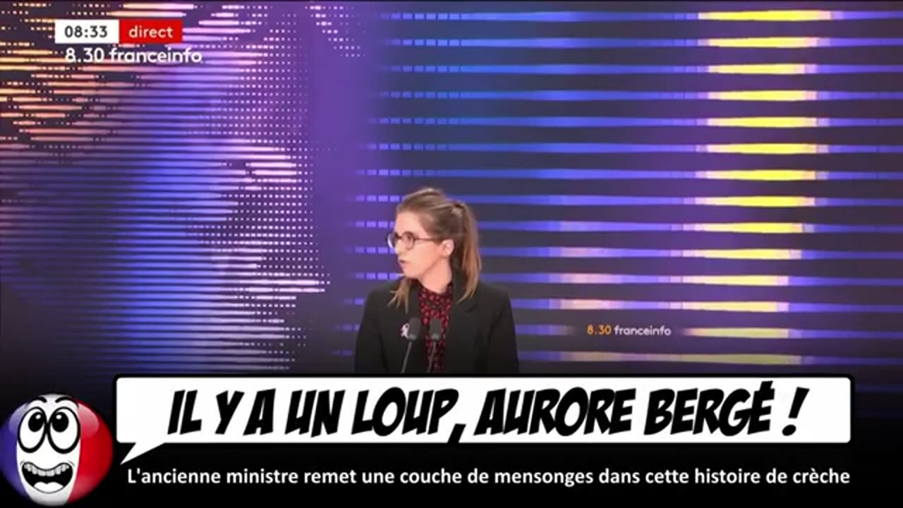 Aurore Bergé CHOUINE et senfonce dans le MENSONGE affaire des crèches privées1