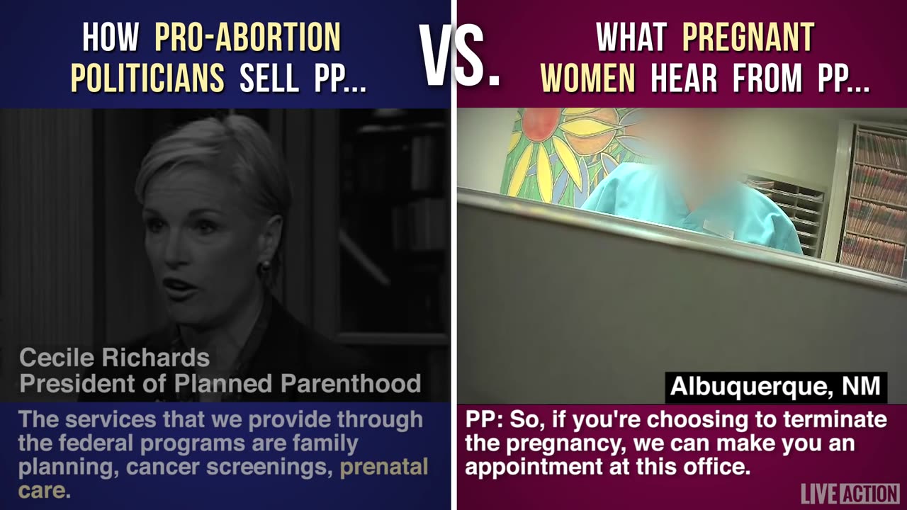 Live Action - Pro-abortion politicians mislead women about Planned Parenthood