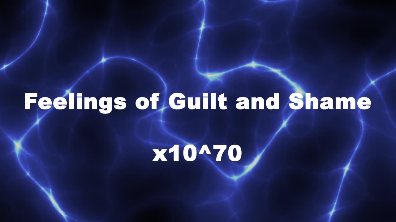 Amplified Reiki [AR] for Feelings of Guilt and Shame - 10^70 x Stronger Energy