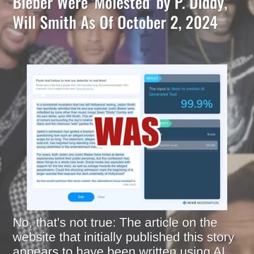 Fact Check: Jaden Smith Did NOT Announce He & Justin Bieber Were 'Molested' by P. Diddy, Will Smith