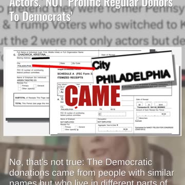 Fact Check: Republicans In Pro-Harris Spots Are NOT 'Trained Actors,' NOT 'Donors To Democrats'