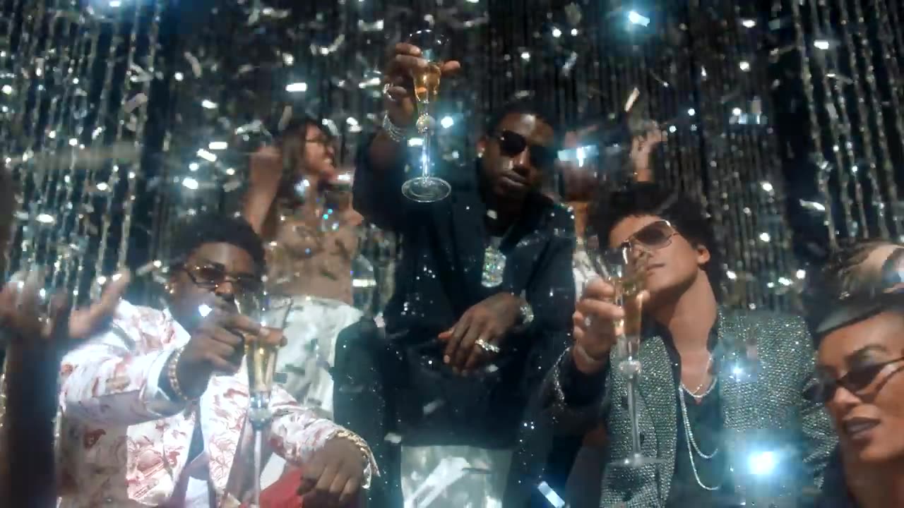 Gucci Mane, Bruno Mars, Kodak Black - Wake Up in The Sky [Official Music Video]