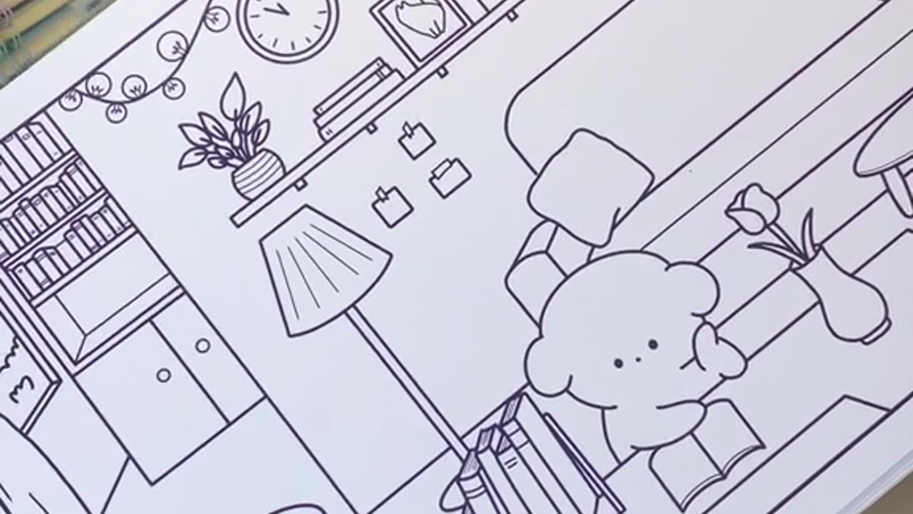 🎨🖍️ Coloring Magic: Fun and Whimsical Coloring Pages for All Ages! 🌟🎨