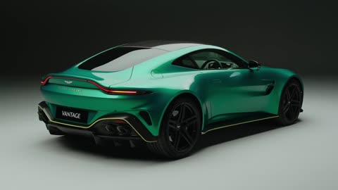 Aston Martin Vantage Exterior Design in Studio