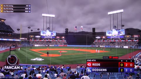 MLB The Show: Cincinnati Reds vs Los Angeles Dodgers