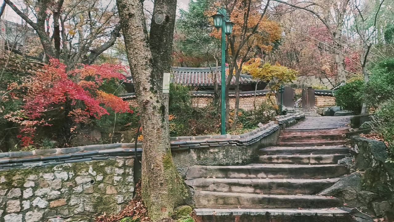 Travel) Traditional place in Korea call Gil-sang-sa in Seoul.서울 성북구 길상사.